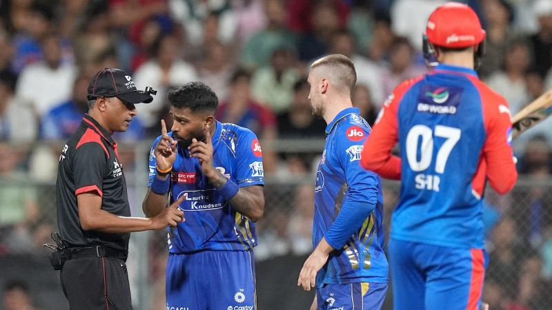 Mumbai Indians Penalised With Bizarre No-Ball Over 'Off Side Fielders' Rule – Here's Why