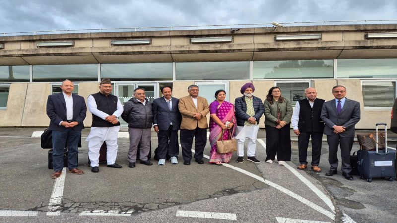Ravi Shankar Prasad-led delegation arrives in France to convey India’s fight against terrorism
