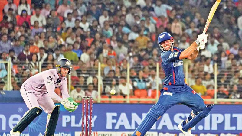Marsh comes blazing as Lucknow Super Giants beat Gujarat Titans