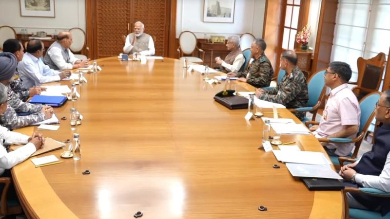 High-Level Meet At PM Modi's Residence, CDS, 3 Service Chiefs Present