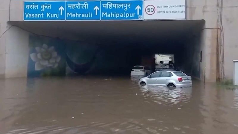 After Waterlogging In Delhi, AAP Asks Where Is Minister, BJP Says…