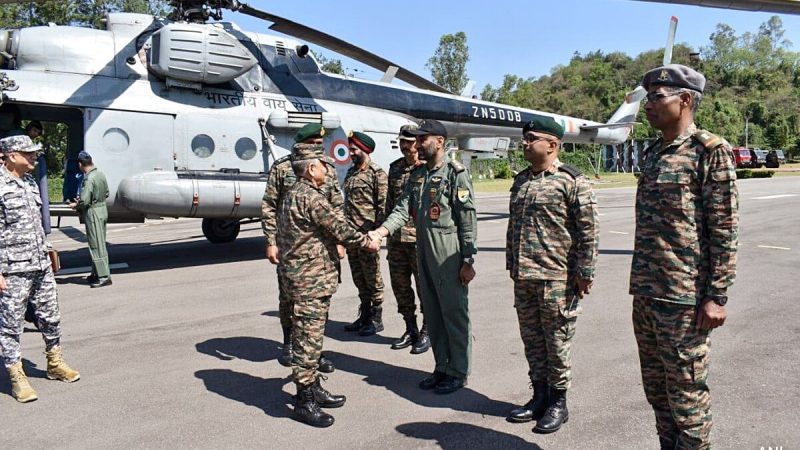 CDS Anil Chauhan Conducts 'Strategic Review' Of Army's Combat Readiness