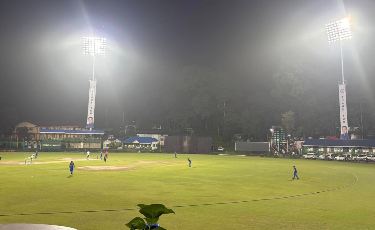 Sikkim Cricket Ground Lights Up With Historic Floodlight Installation
