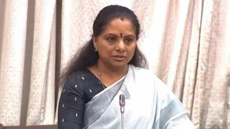 Kaleshwaram probe: Kavitha condemns notice to KCR