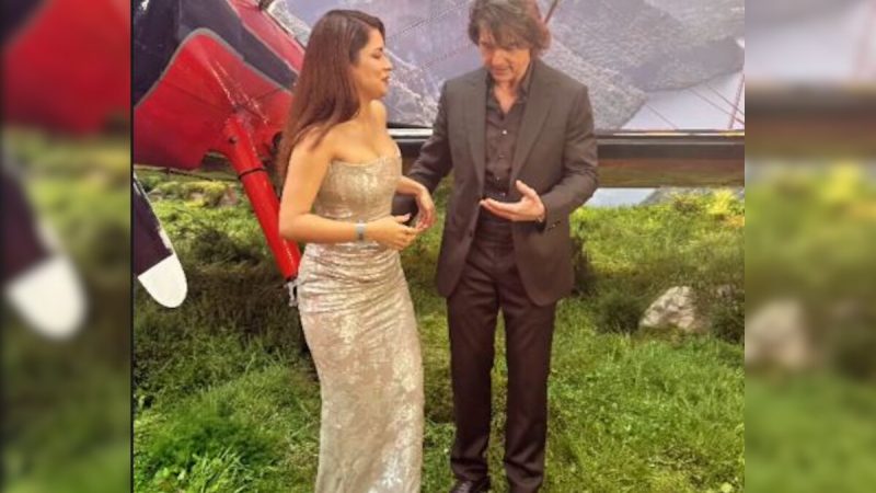 Avneet Shares New Tom Cruise Pictures From London's Mission Impossible Premiere