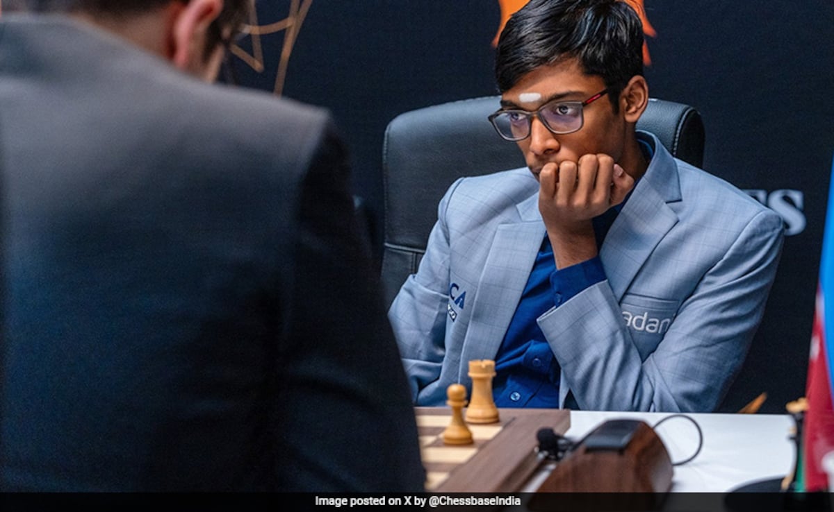 Praggnanandhaa Draws To Maintain Joint Lead, Gukesh Loses Again In Classics