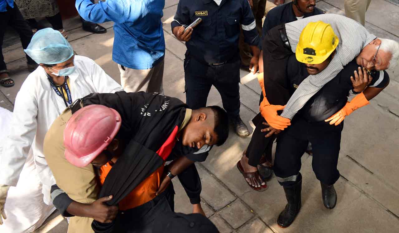 Civil defence mock drill: Smoke bombs used to test preparedness in Old City