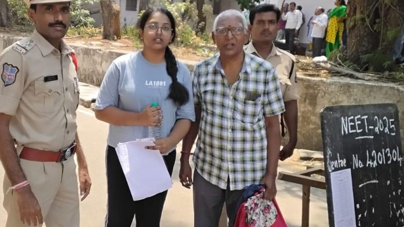 Swift action by Rachakonda cops help NEET UG student reach exam centre on time