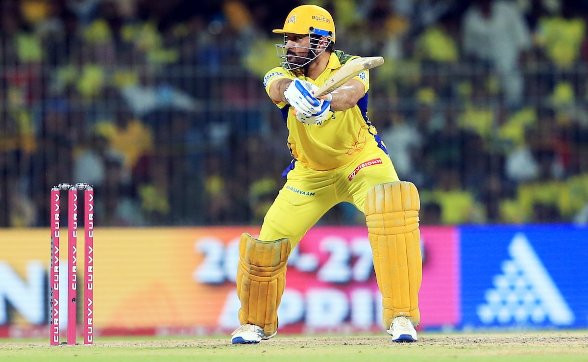 IPL 2025: Dhoni Stays Unbeaten As CSK Dent KKR's Playoff Hopes With Narrow Win