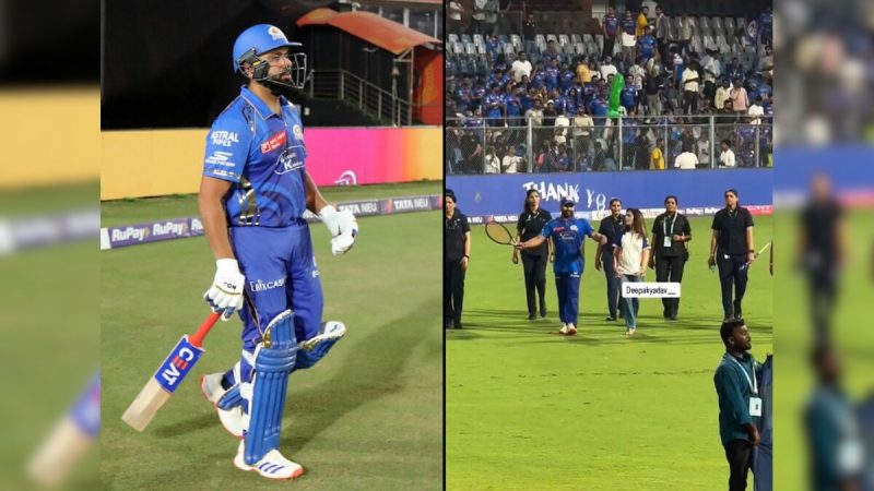 Watch: Rohit Sharma's Special Gesture For Fans After MI's Final Home Game Of IPL 2025