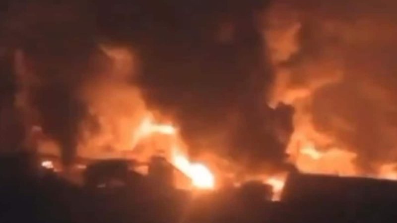 Video: Israel Bombs Yemen's Hodeidah Port Day After Houthi Strike On Airport