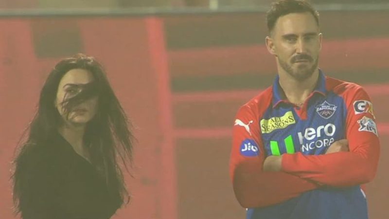 Faf Du Plessis Reacts To Stunning Request After Pic With Preity Zinta Goes Viral: "Make It…"