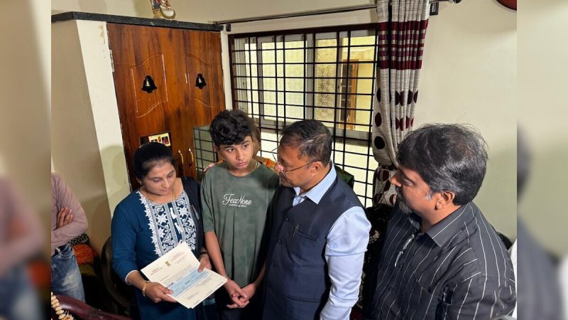 Assam Minister Hands Over Compensation To Families Of 2 Pahalgam Victims