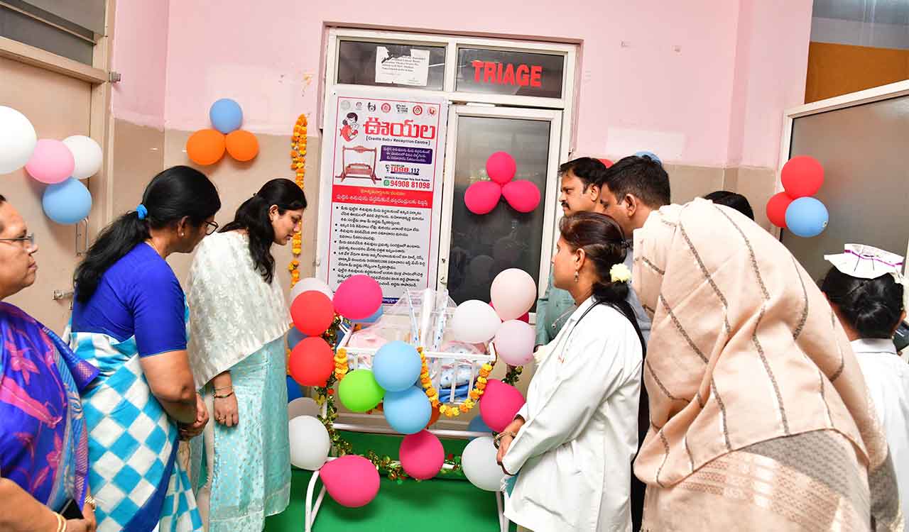 Cradle centre ‘Ooyala’ for abandoned newborns opens in Telangana’s Karimnagar