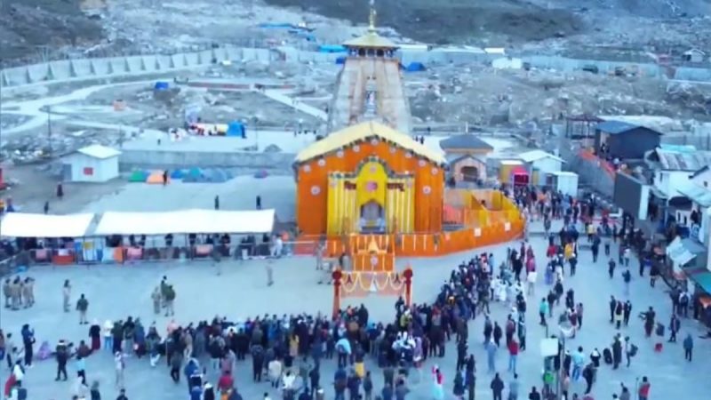 Over 30,000 Pilgrims Visit Kedarnath Dham On 1st Day