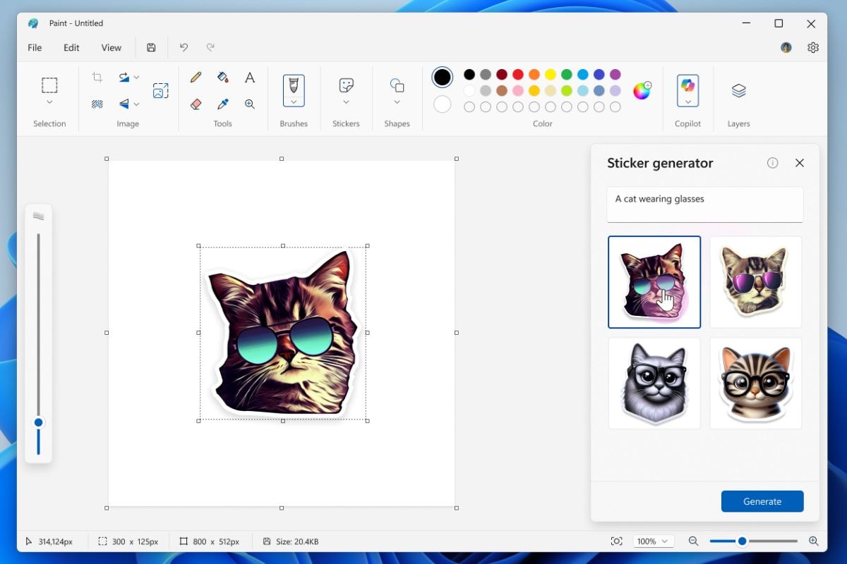 Microsoft Will Soon Let You Create AI-Generated Stickers in MS Paint