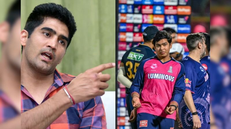 Vijender Singh Claims Massive Age Fraud In Cricket. Internet Wonders If He's Pointing At Vaibhav Suryavanshi