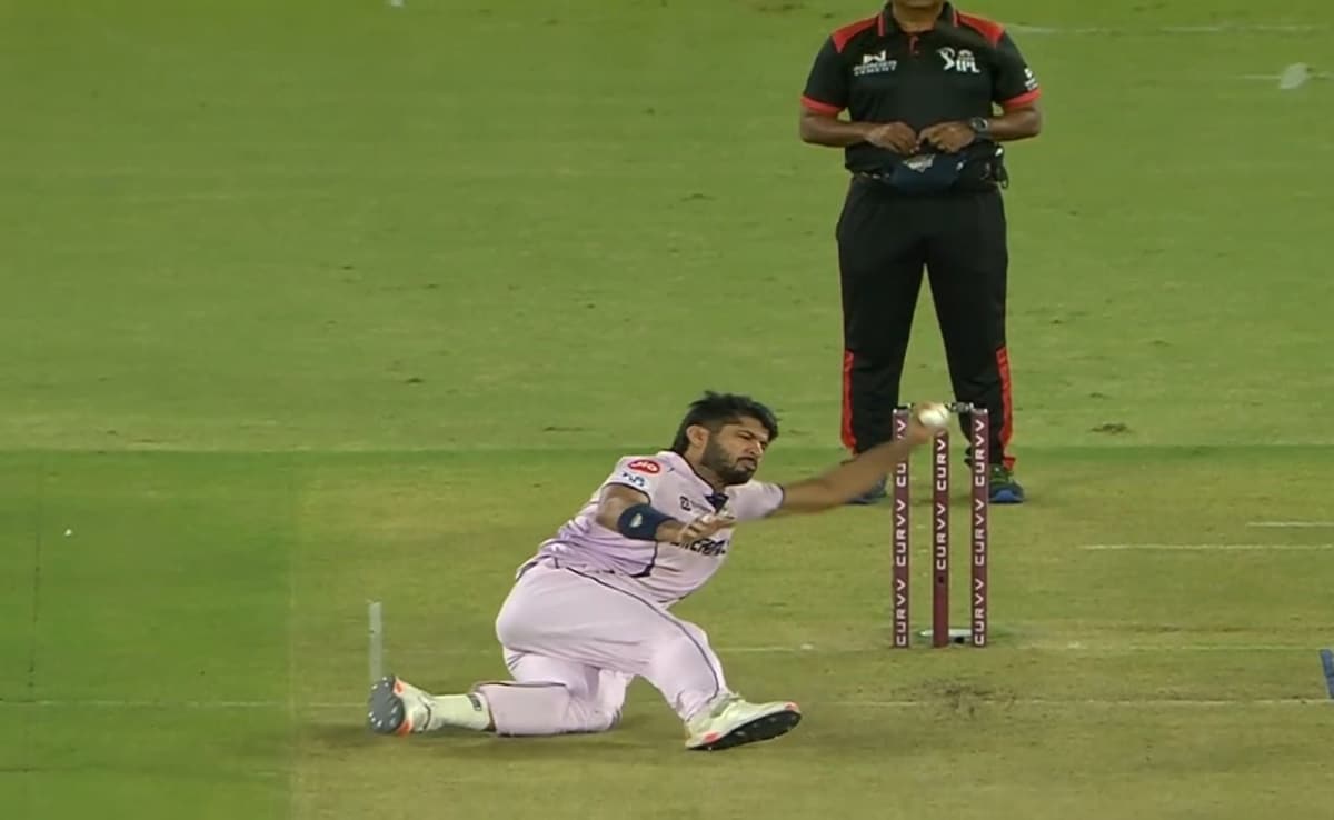 Watch: Gujarat Titans Pacer Arshad Khan Has Nasty Fall vs LSG, Green Pitch In Focus At Ahmedabad