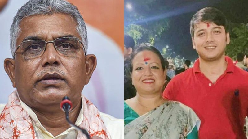 "We Were Close": BJP Leader Dilip Ghosh Loses Stepson Weeks After Wedding