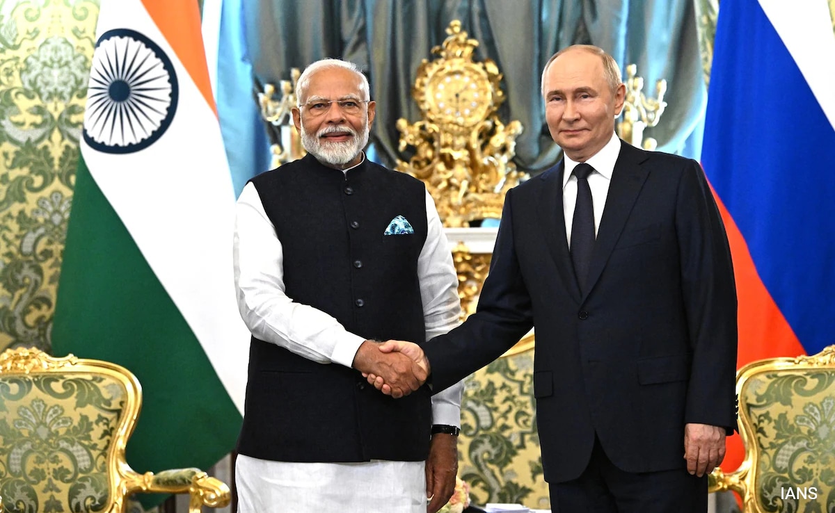 Putin Accepts PM Modi's Invitation To Visit India For Annual High-Level Meet