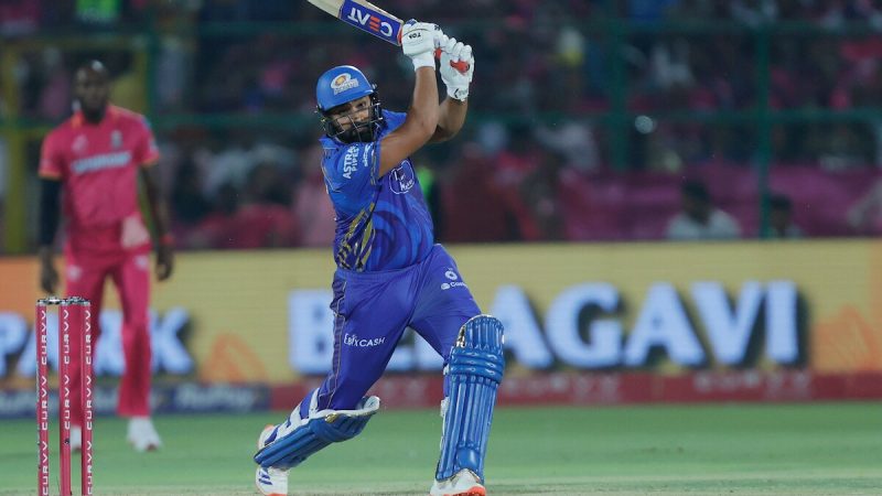 Rohit Sharma Achieves Historic Feat As MI Defeat RR To Take Top Spot