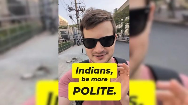 Canadian Man Urges Indians To Practice Basic Politeness, Sparks Debate