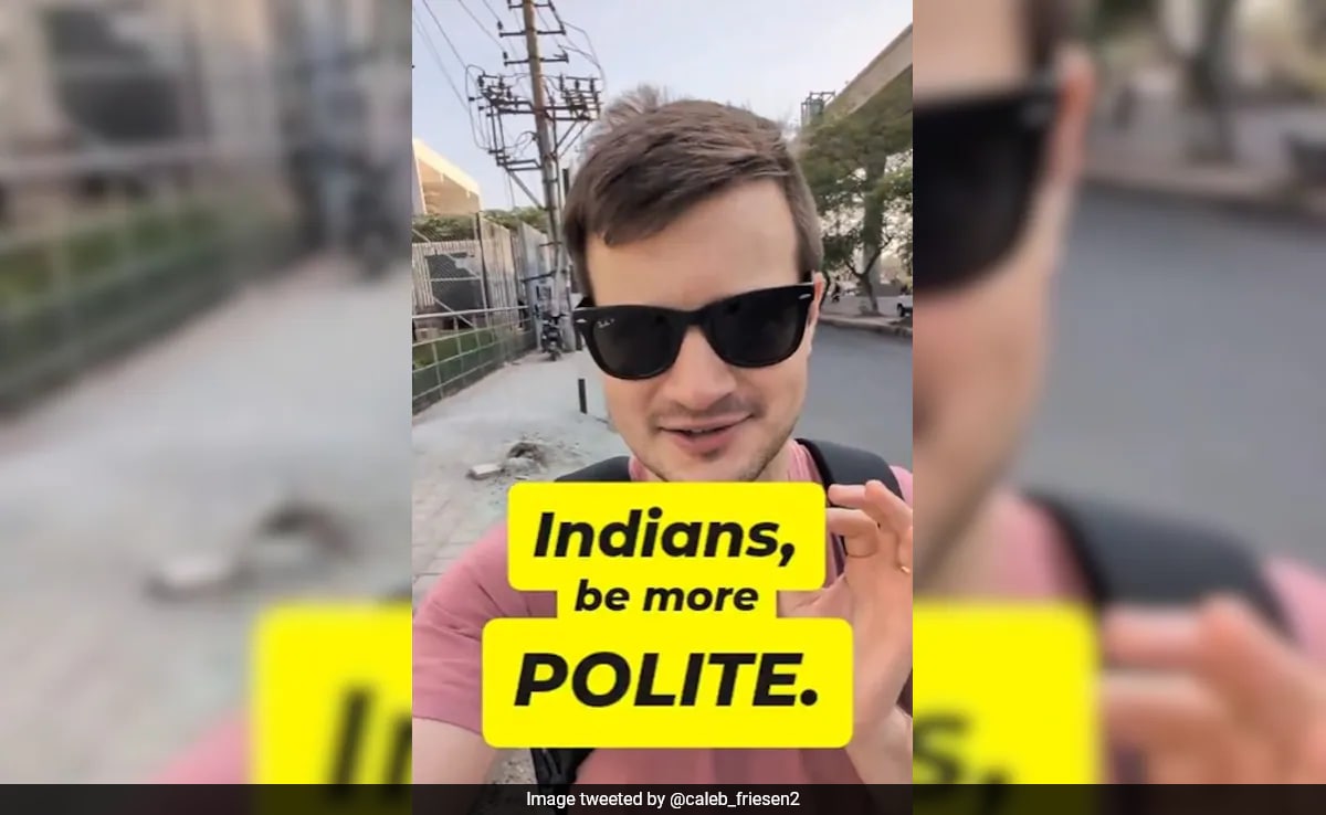 Canadian Man Urges Indians To Practice Basic Politeness, Sparks Debate