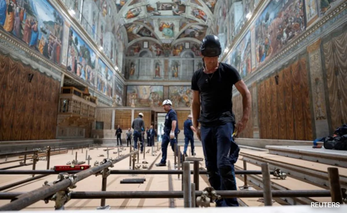 'Michelangelo Meets James Bond': The Secretive Process To Elect New Pope