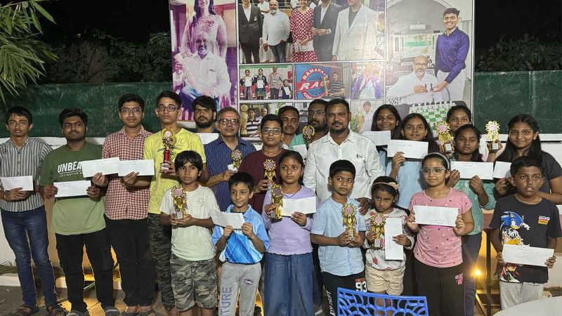 Ajay emerges champion in Rapid Prize Money Chess tournament