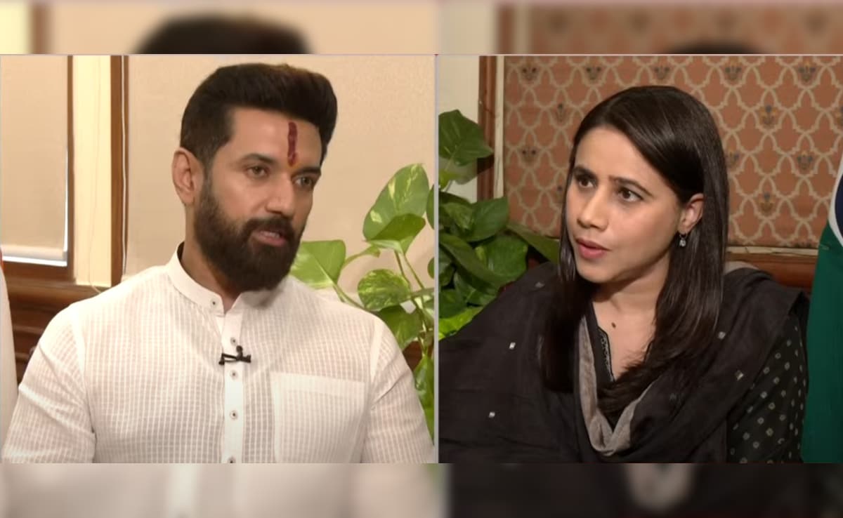 "Why Didn't They…": Chirag Paswan Slams Opposition's Caste Census Claims