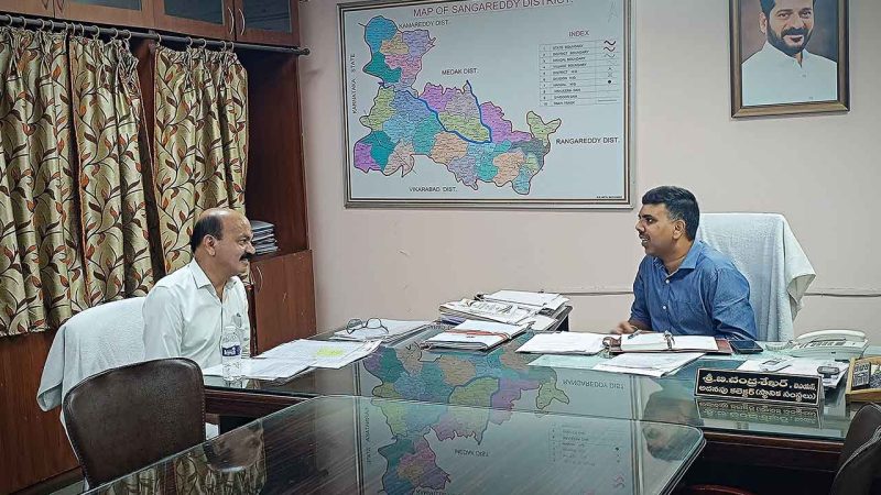 Speed up all pending development works in Sangareddy: MLA