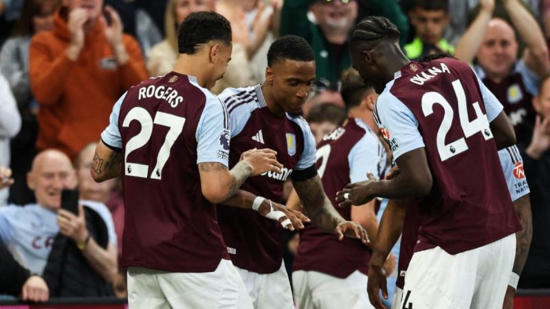 Aston Villa Sink Tottenham Hotspur To Bolster Bid To Reach Champions League