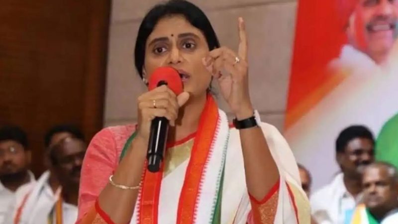 Police foil Andhra Pradesh Congress chief Sharmila’s hunger strike over steel plant job cuts