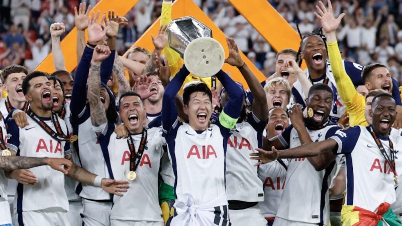 Spurs End 17-Year Trophy Drought, Beat Man Utd In Europa League Final