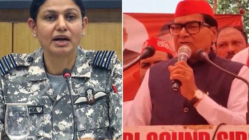 Samajwadi MP's 'Caste' Remark On Wing Commander Vyomika Singh Sparks Row