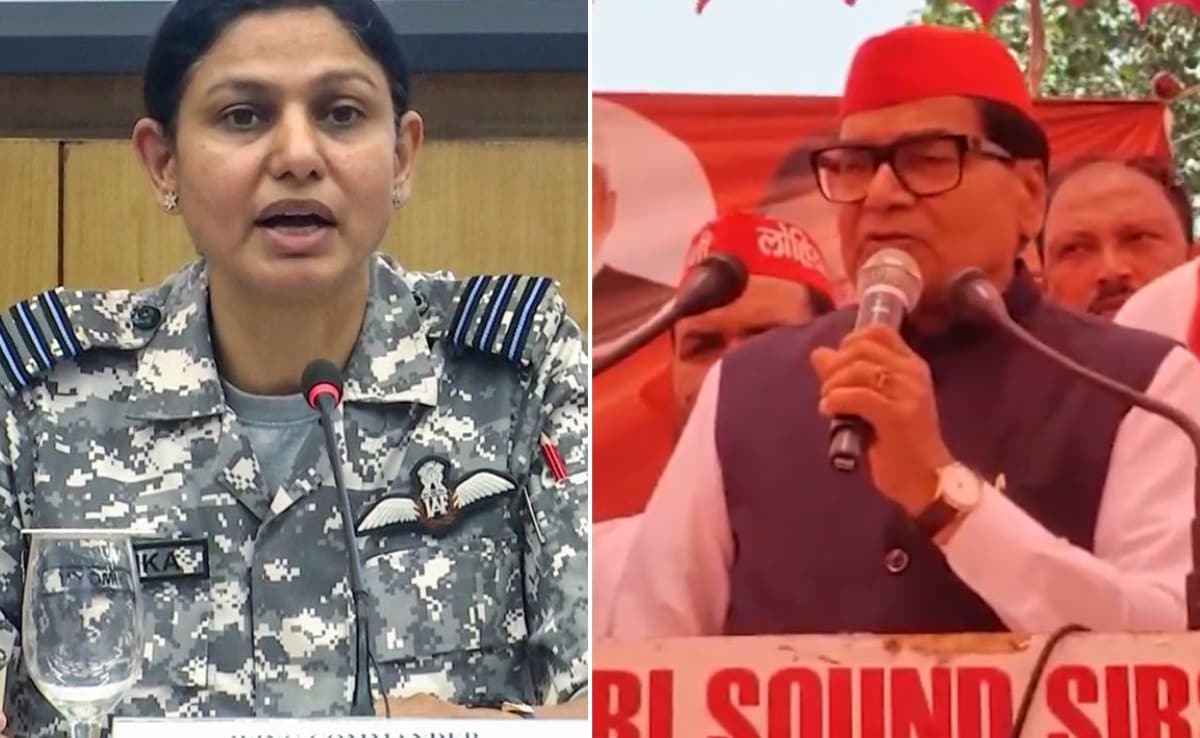 Samajwadi MP's 'Caste' Remark On Wing Commander Vyomika Singh Sparks Row