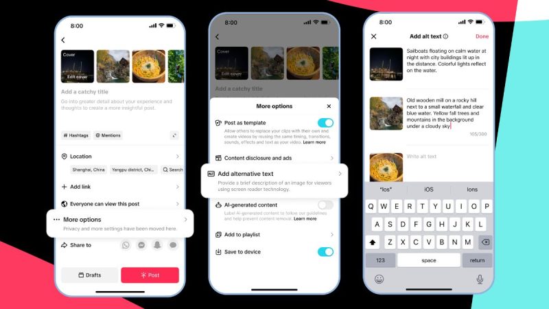 TikTok Adds AI-Generated Alt Text for Photos and New Accessibility Tools