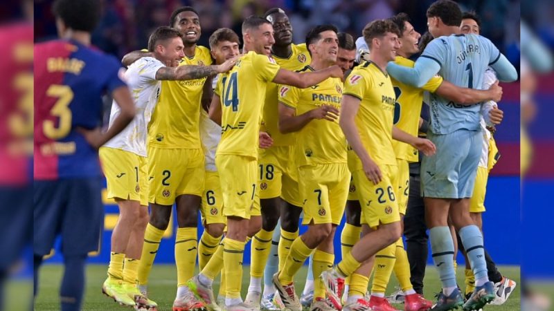 Villarreal Beat Barcelona To Secure Champions League Place