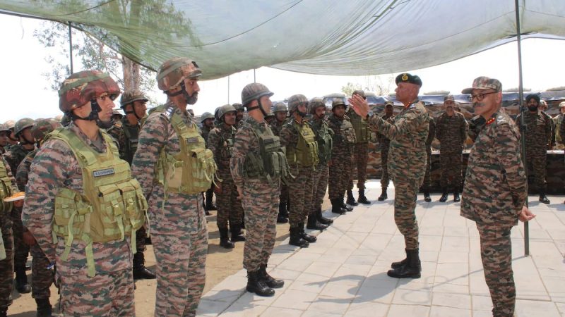 Northern Army Commander Reviews Security Situation In Jammu And Kashmir