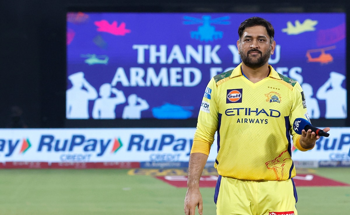 MS Dhoni Scores 17-Ball 16 Against RR, Then Defends Approach Saying…