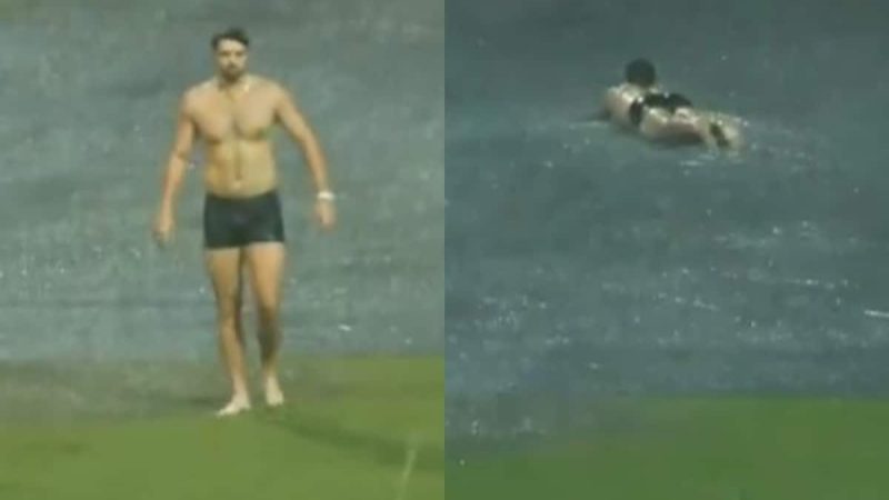 Watch: Tim David Enjoys Bengaluru Rain Like A Child, RCB Camp Then Does This